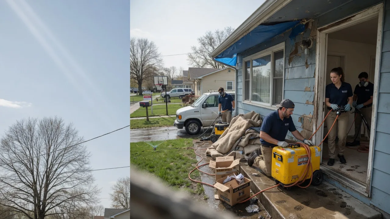 Basement Flood Cleanup in Shields, ND near me